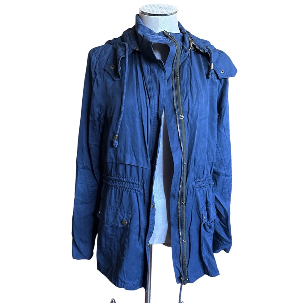 Market Spruce Women’s Angelo Cargo Anorak Jacket Lightweight Jacket Navy size M